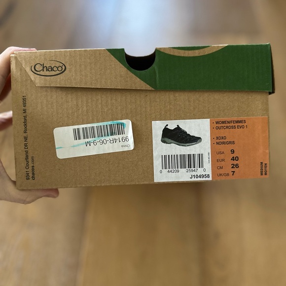 Chaco Women's Black and Gray Shoes - Picture 5 of 5